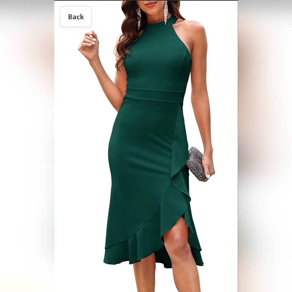 NWT gorgeous green dress